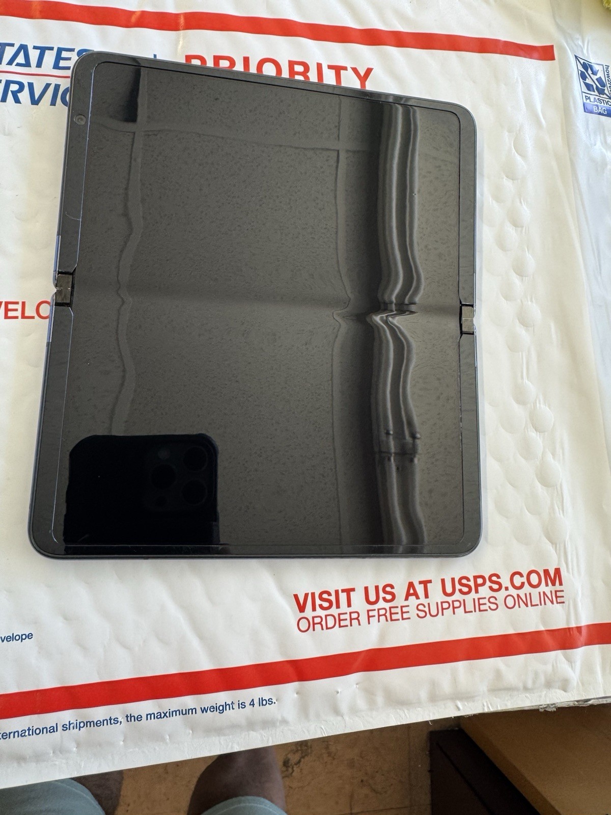 Google Pixel Fold 256GB Porcelain Unlocked Foldable Smartphone G9FPL Fully Funct