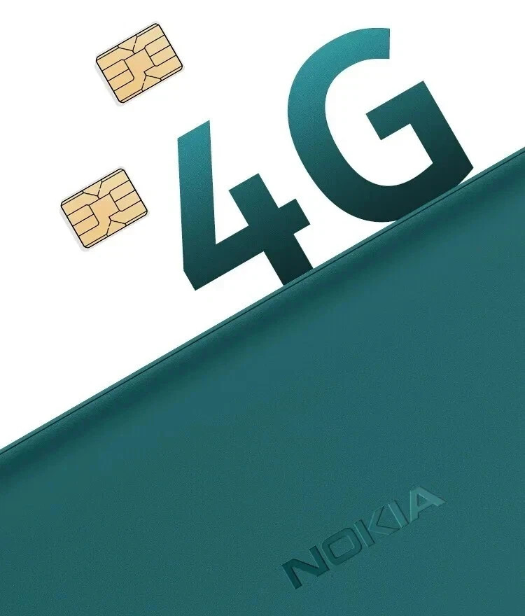 Nokia 215 4G Dual SIM Bluetooth 128MB 64MB RAM Classic Mobile Unlocked Phone
