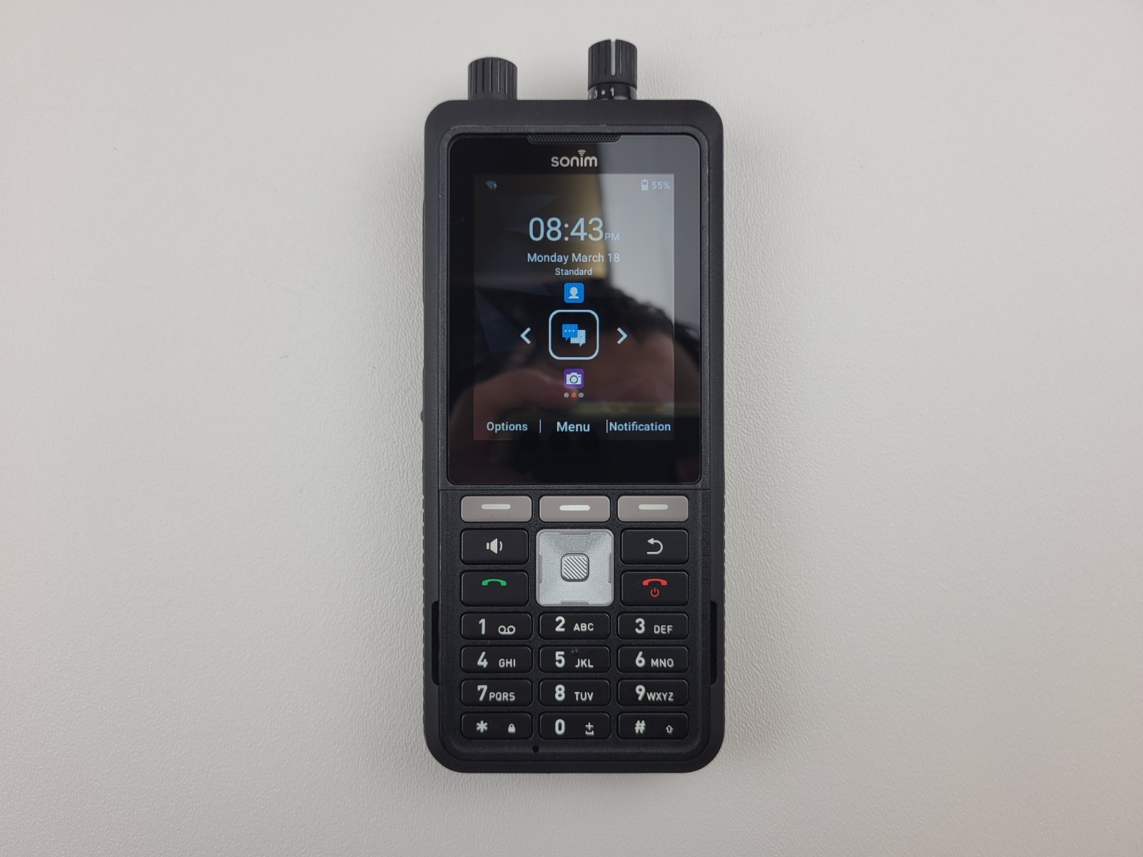 Sonim XP5 Plus (XP5900) 16GB – Black (AT&T) Rugged Smartphone w/ Knobs – H7167