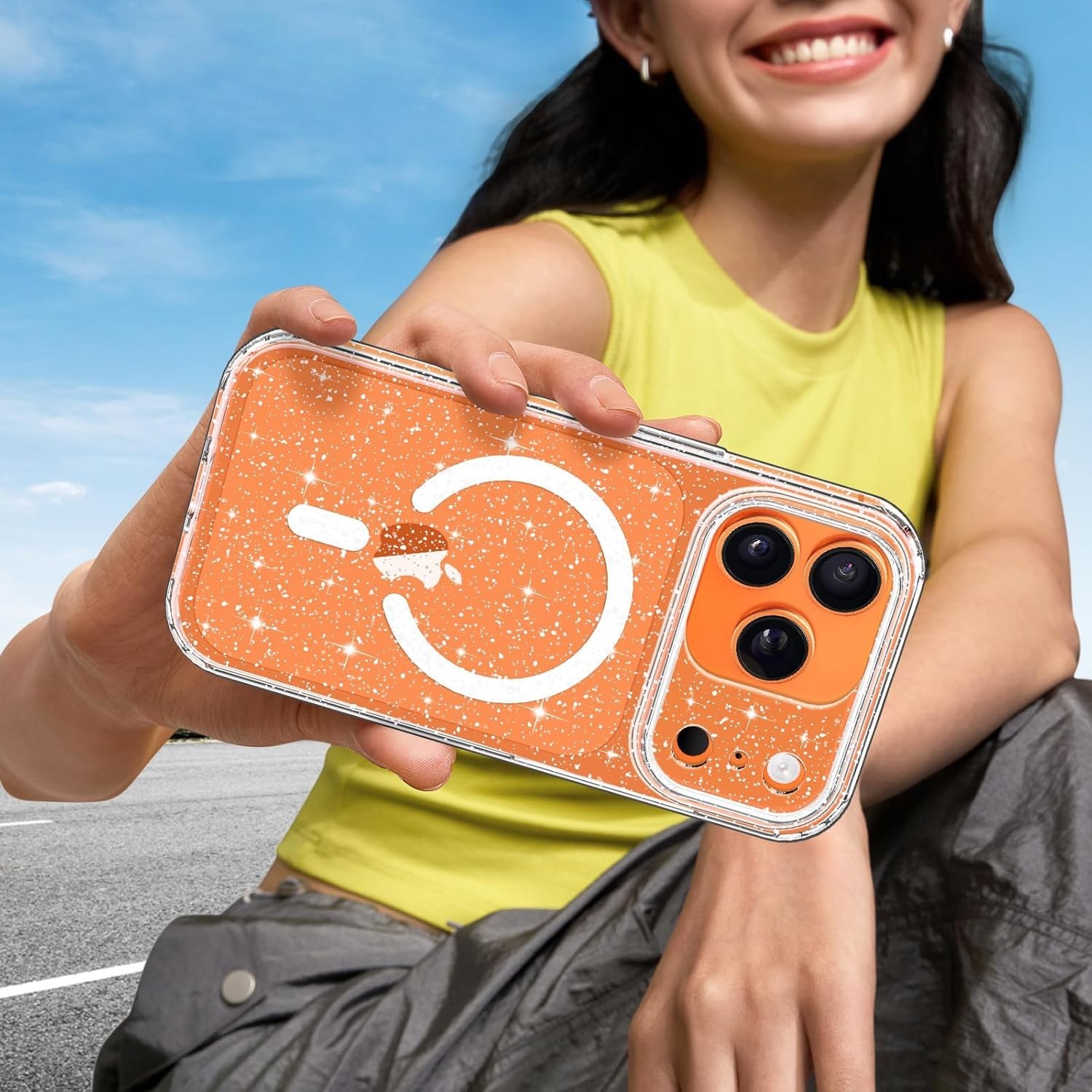 iPhone 17 Pro Max Case Soft TPU Shockproof Protective Phone Cover Clear