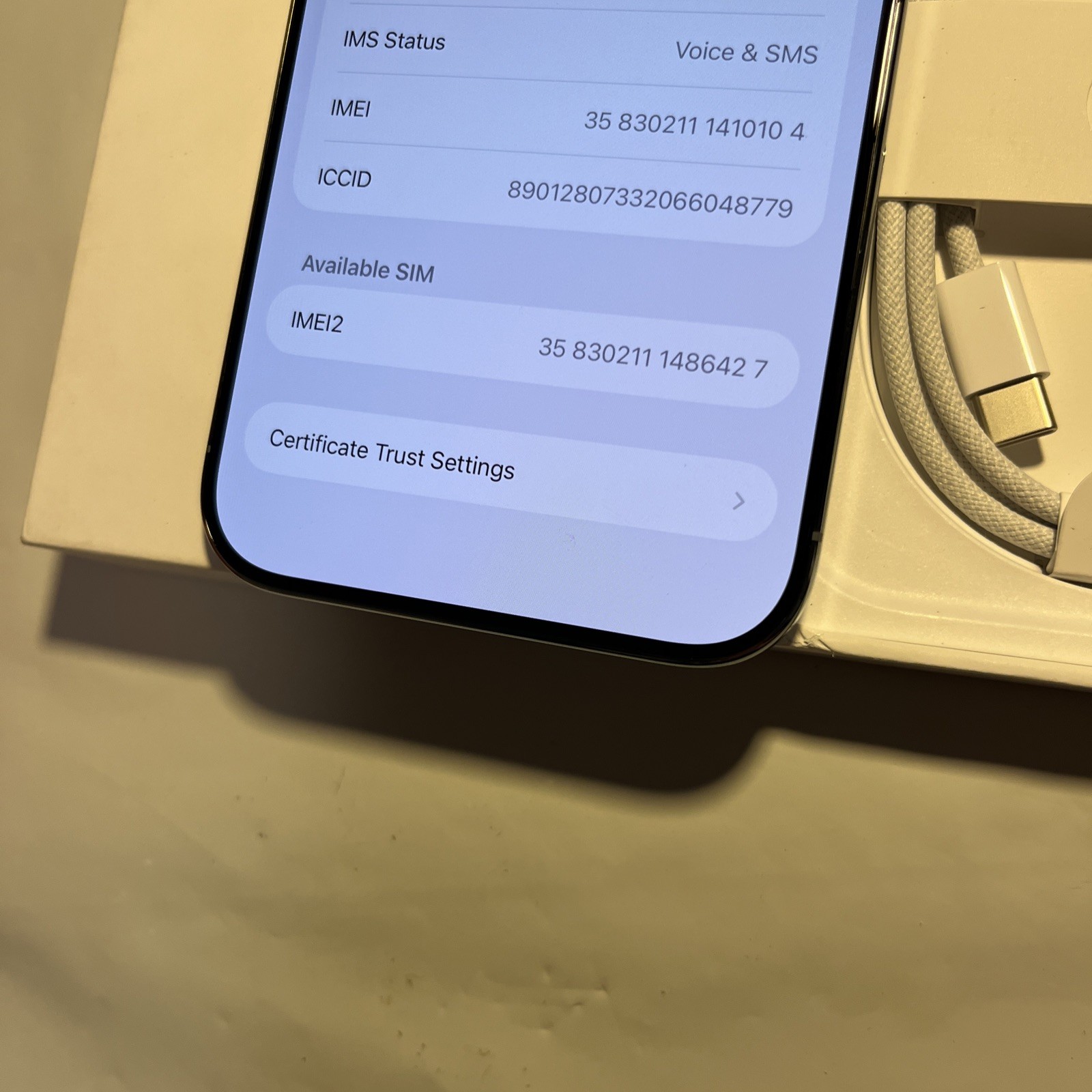 Apple iPhone 17 Air – 256GB (CRICKET ONLY) In Box – Amazing Condition (#634)