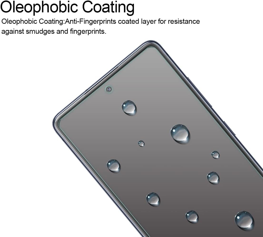 3 Pack of Scratch-Resistant Tempered Glass Screen Protectors for Samsung Galaxy