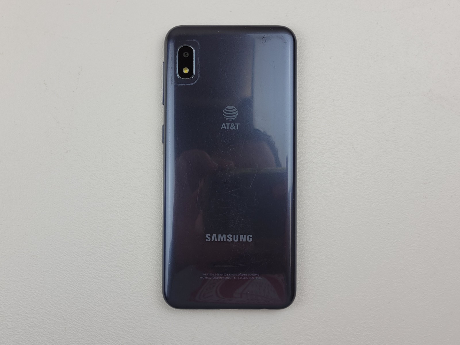 Samsung Galaxy A10e (SM-A102U) 32GB (AT&T) – SMALL ISSUE – Clean IMEI – H3921