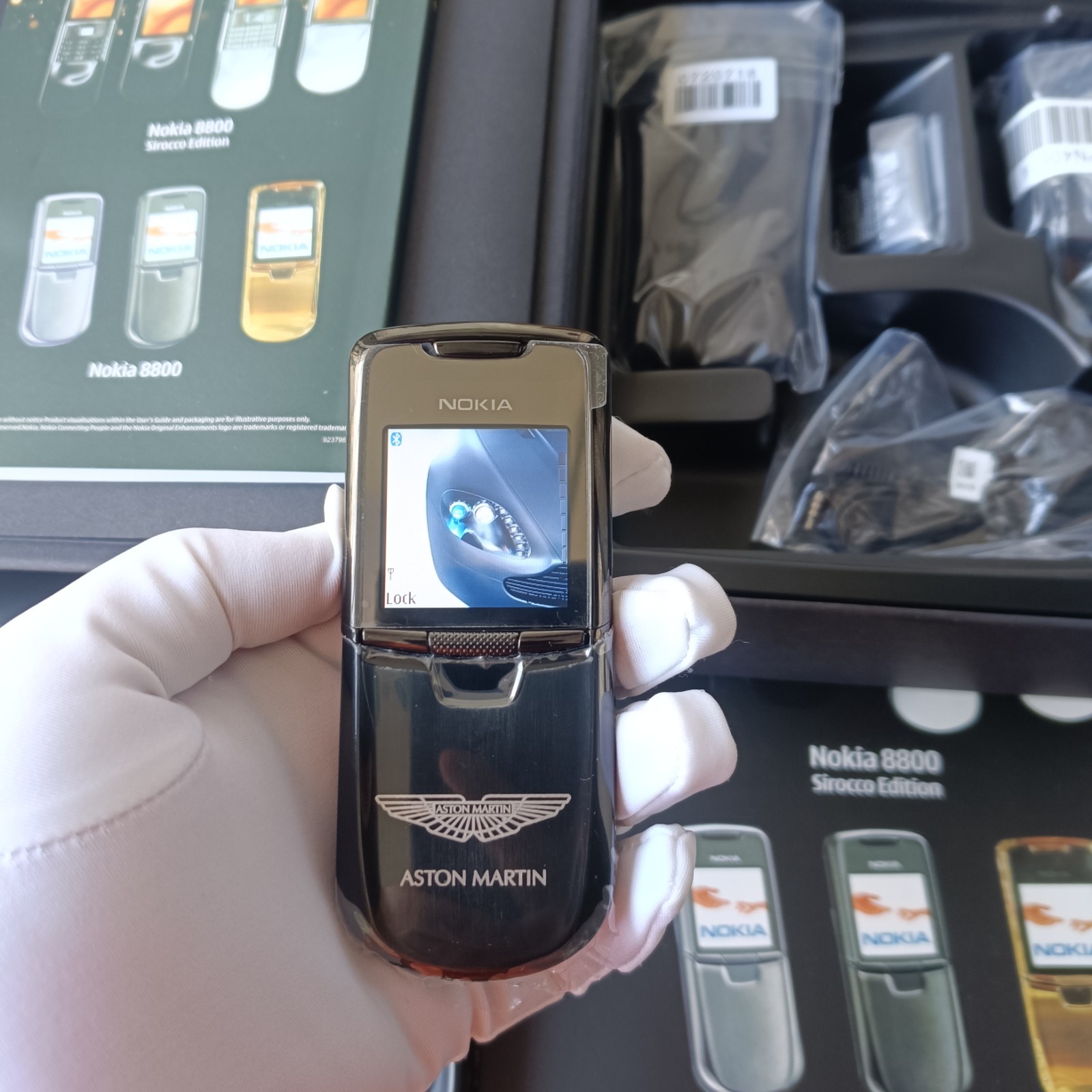 RARE NOKIA 8800 ASTON MARTIN EDITION UNLOCKED GSM MOBILE PHONE MADE IN GERMANY