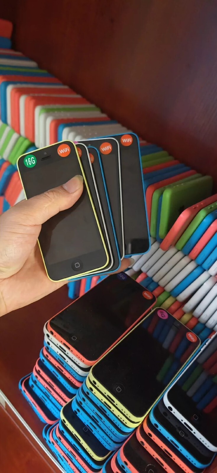 Apple iPhone 5C Unlocked New Battery 8/16/32GB BLUE/GREEN/PINK/WHITE/ YELLOW US