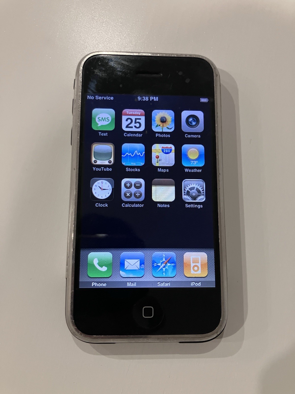 Apple iPhone A1203 4GB iOS 1.0! 1st Generation Early