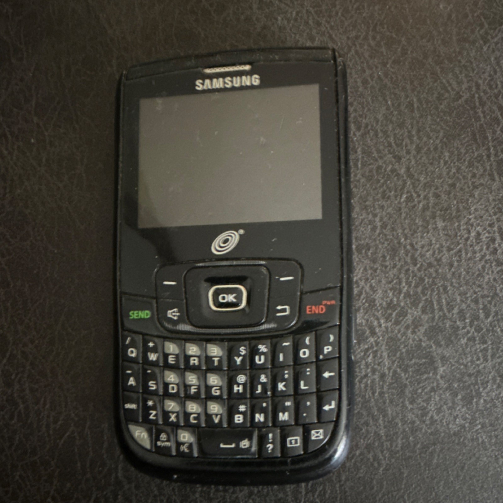 Samsung Bar Cell Phone Black QWERTY Keyboard 2.0-4.9MP Camera