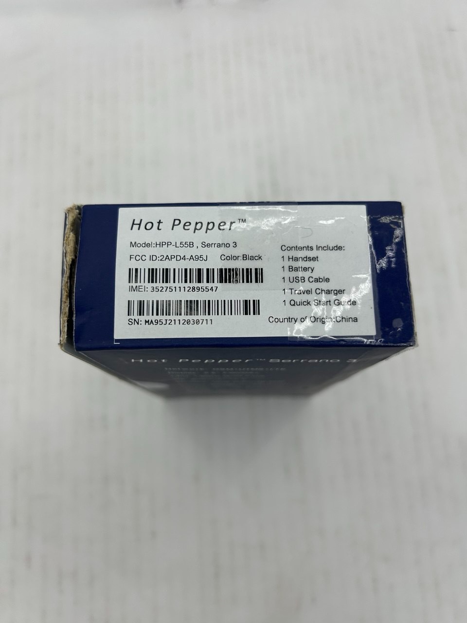 READ THE DESCRIPTION BEFORE BUYING!! Serrano 3 Hot Pepper Android Smart Phone