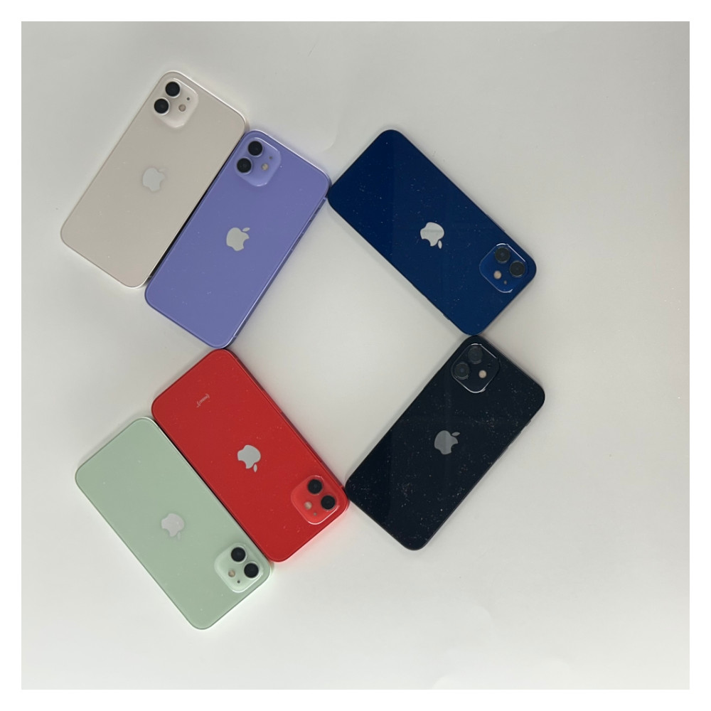 Apple iPhone 12 Unlocked – 64GB / 128GB – Good Condition – Black, Blue, Purple
