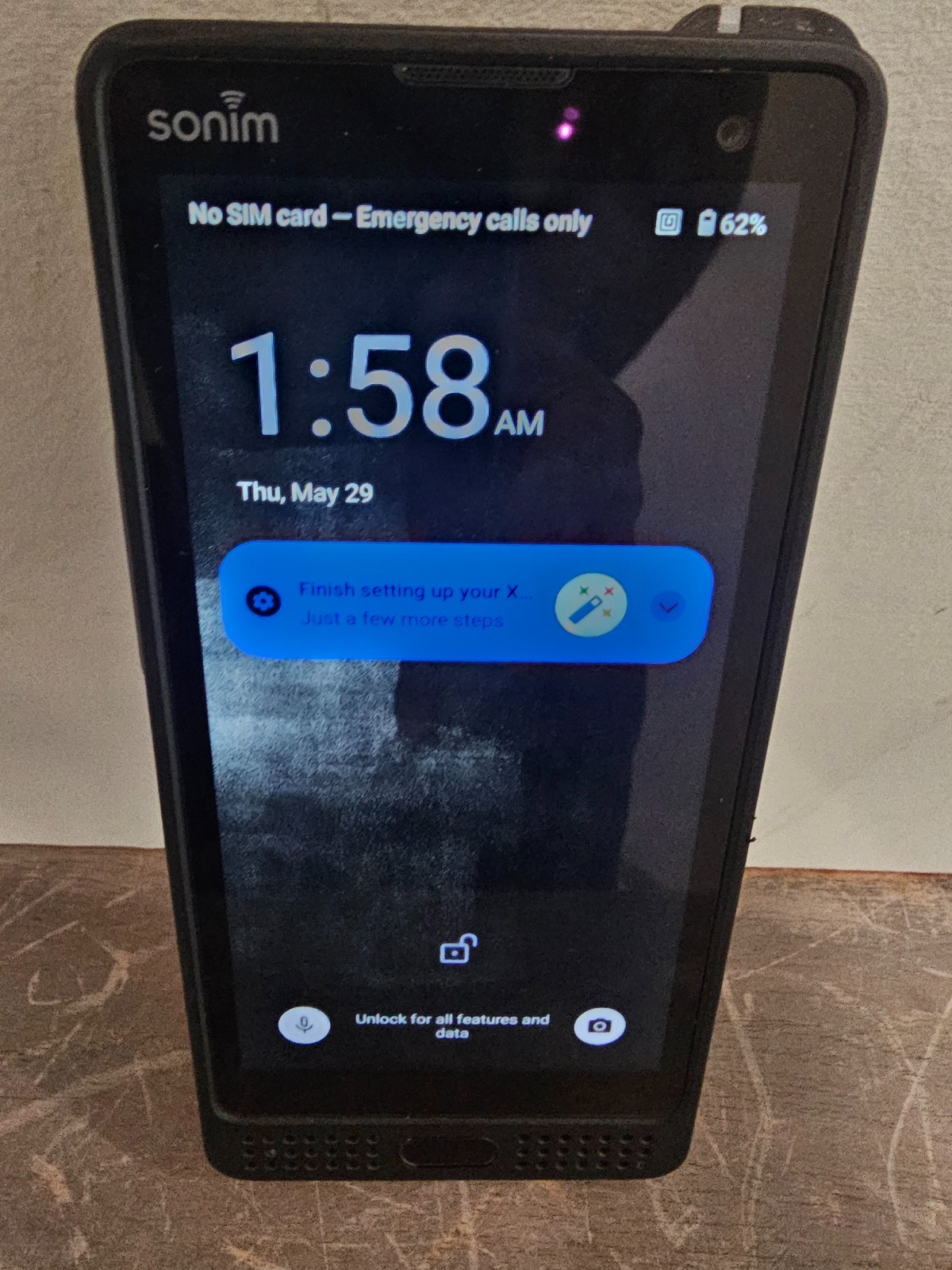 Sonim XP XP9900 – 128 GB – Black (Verizon UNLOCKED) RUGGED