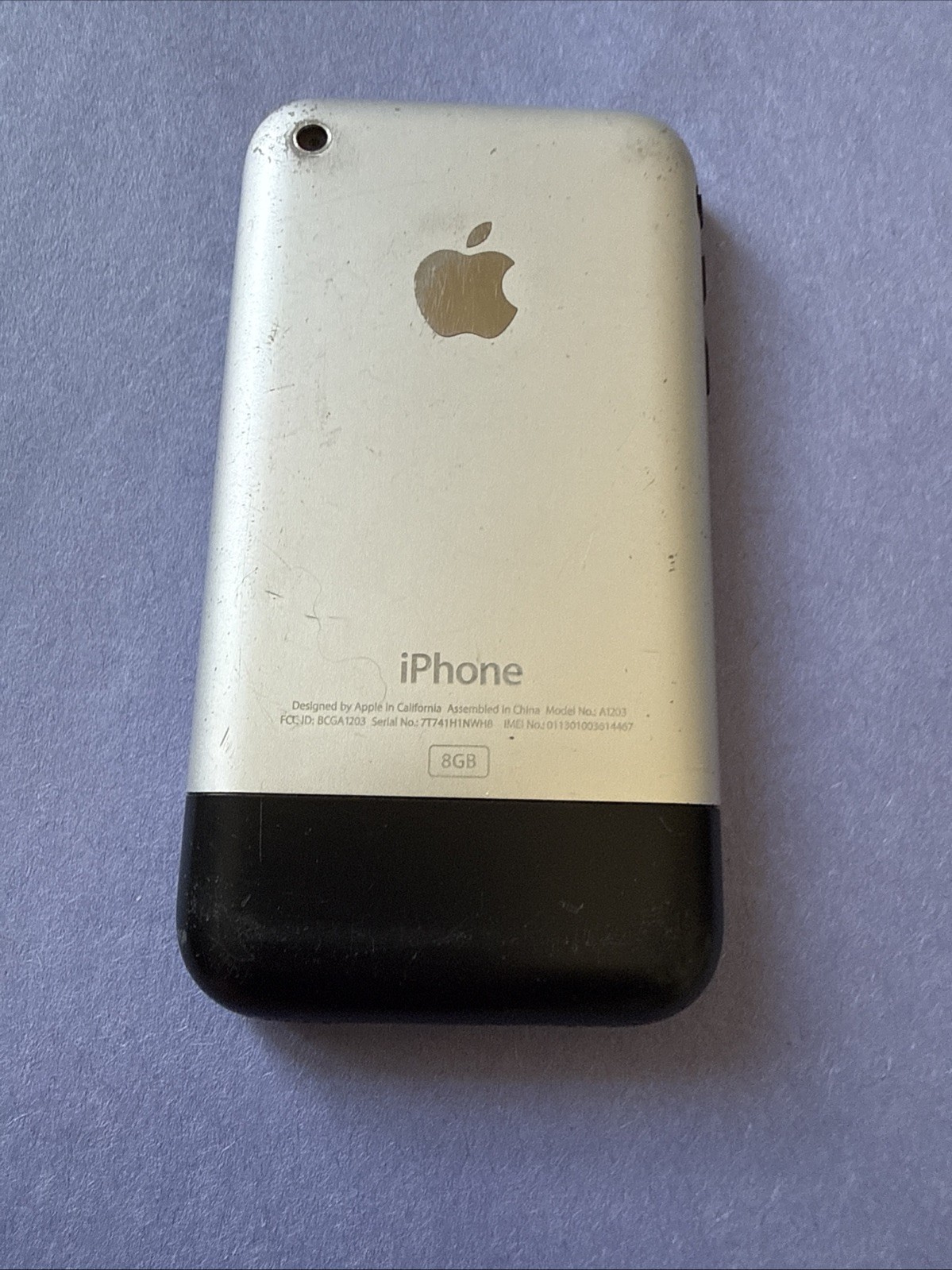 Apple iPhone 1st Generation – 8GB – Black – A1203 (GSM)