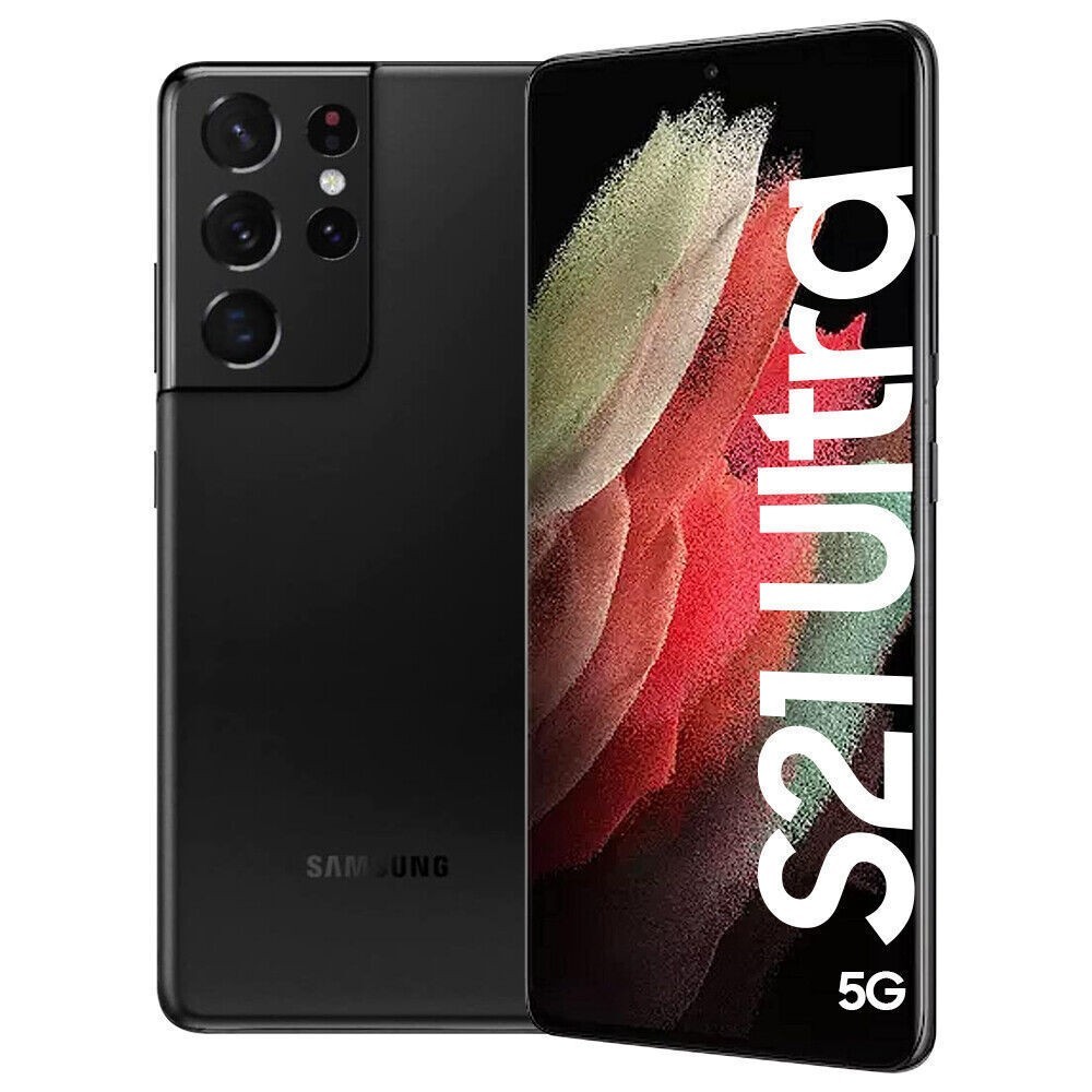 Samsung Galaxy S21 Ultra 5G SM-G998U 128GB 12GB Unlocked BLACK SPOTS ON SCREEN
