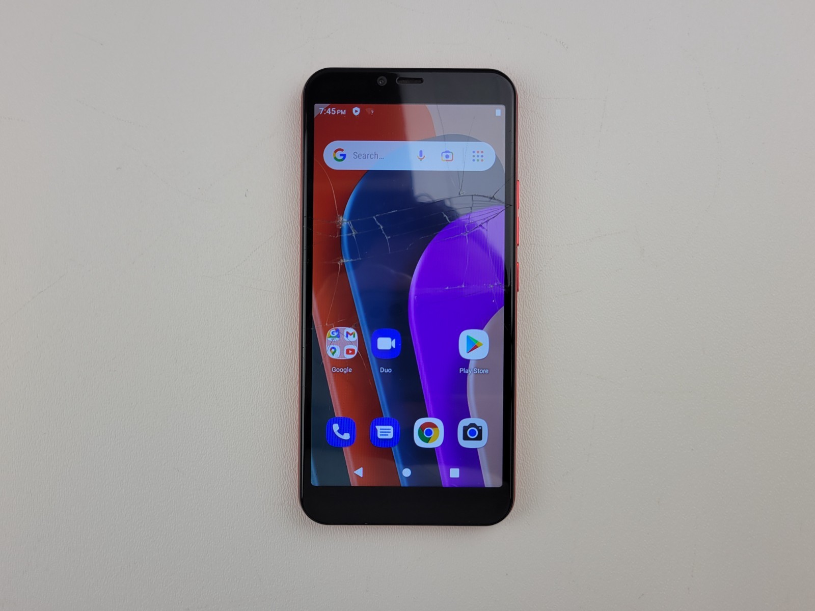 Maxwest Nitro 55E (MX-N55E) 16GB (GSM Unlocked) Smartphone – CRACKED – H8306