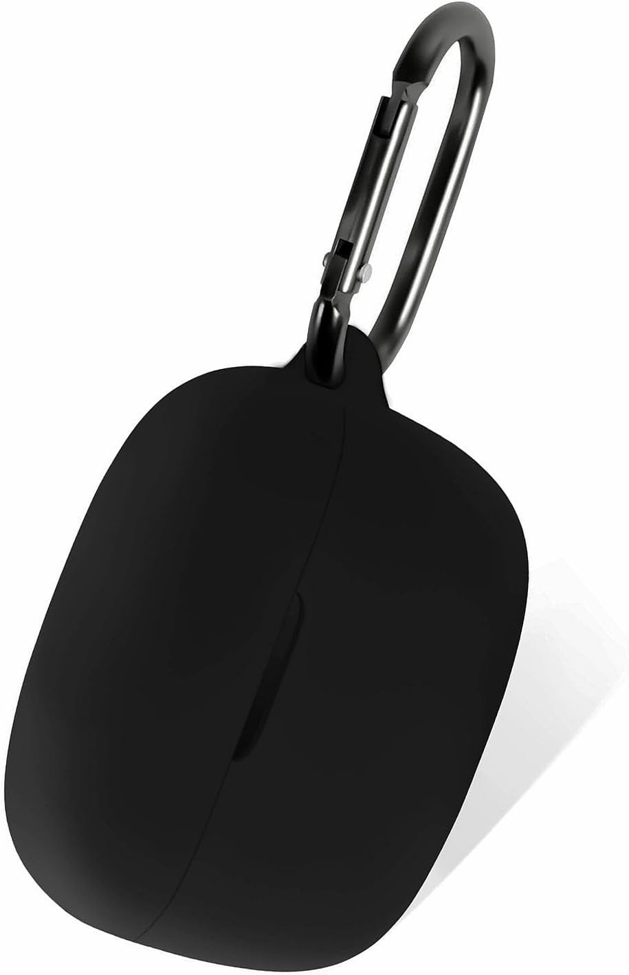 Portable Silicone Case with Carabiner for JBL Vibe 200TWS, Beam & Beam 2 Black