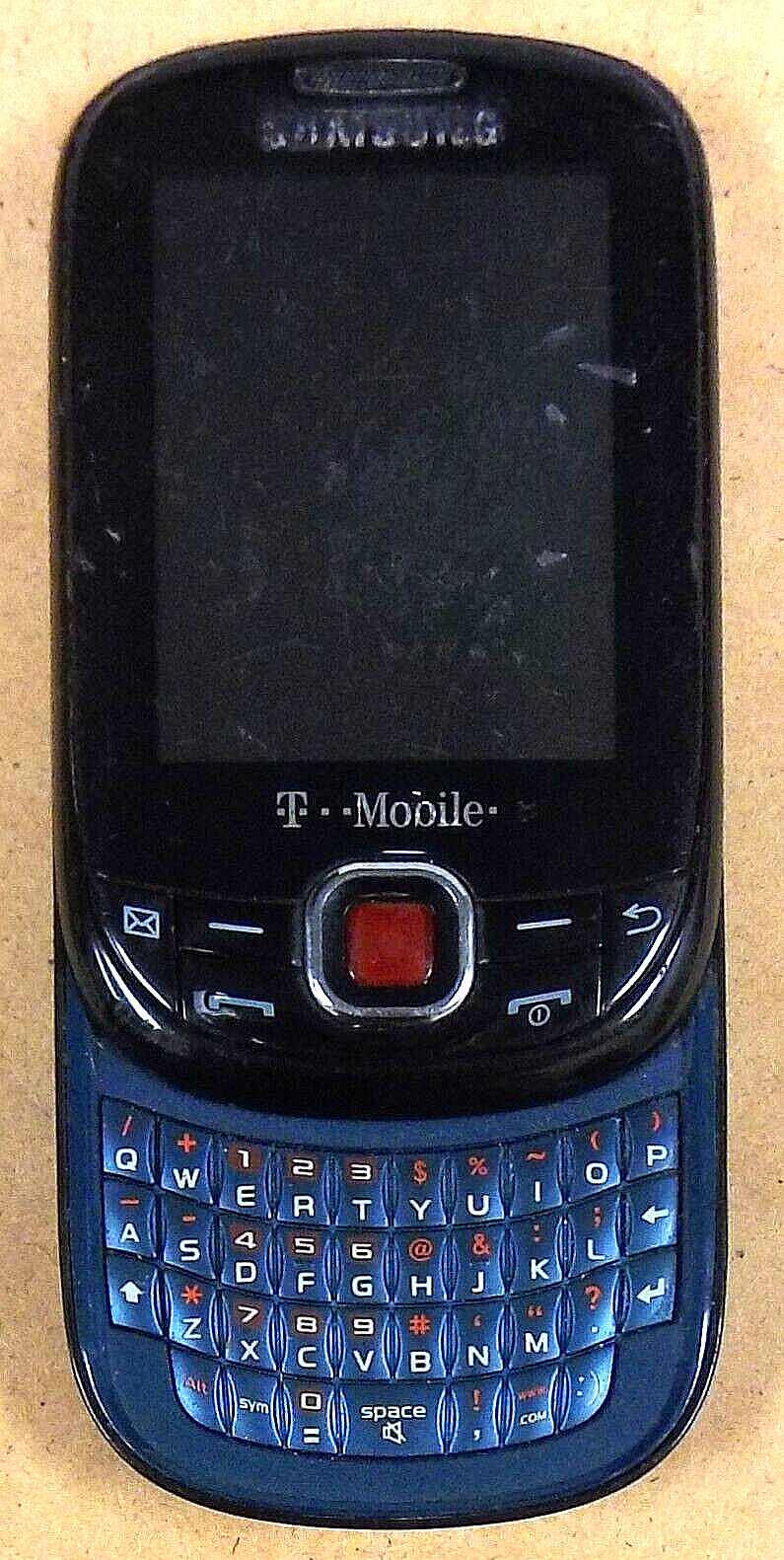 Samsung Smiley SGH-T359 – Black and Blue ( T-Mobile ) Very Rare Phone – No Back