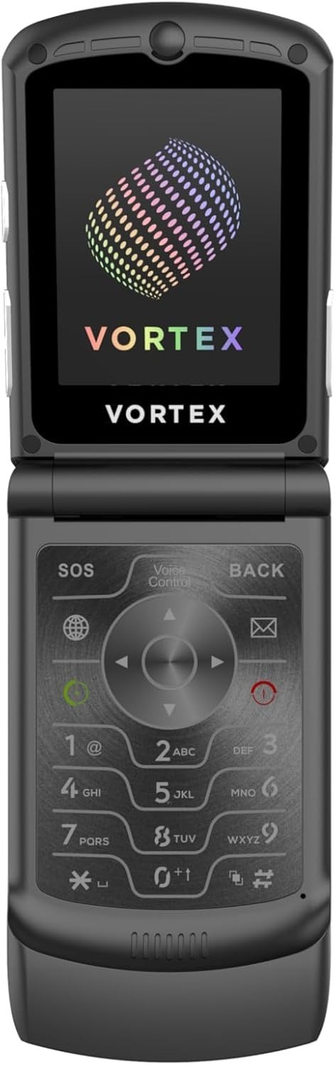 New Unlocked Vortex V3 Flip w/ H2O Wireless $20 Unlimited Talk, Text & 3GB Plan