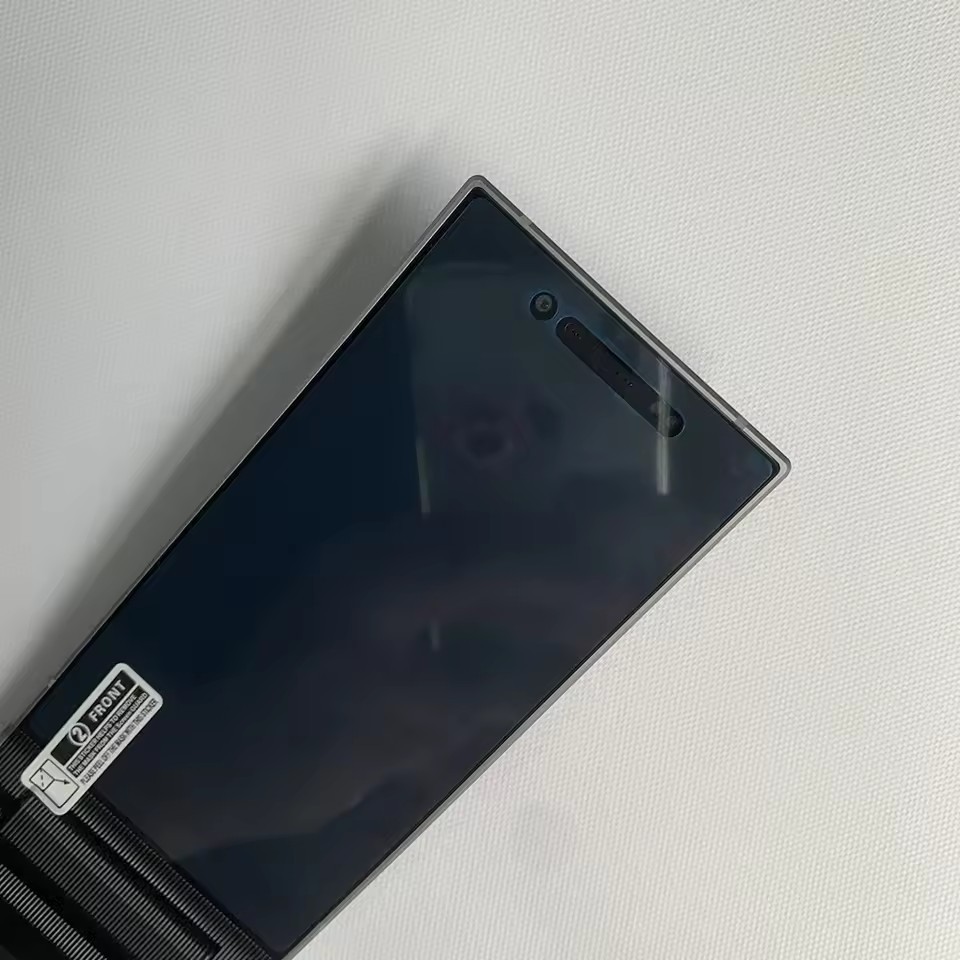 Fold Style Smartphone Black Silver Dual Camera Touchscreen