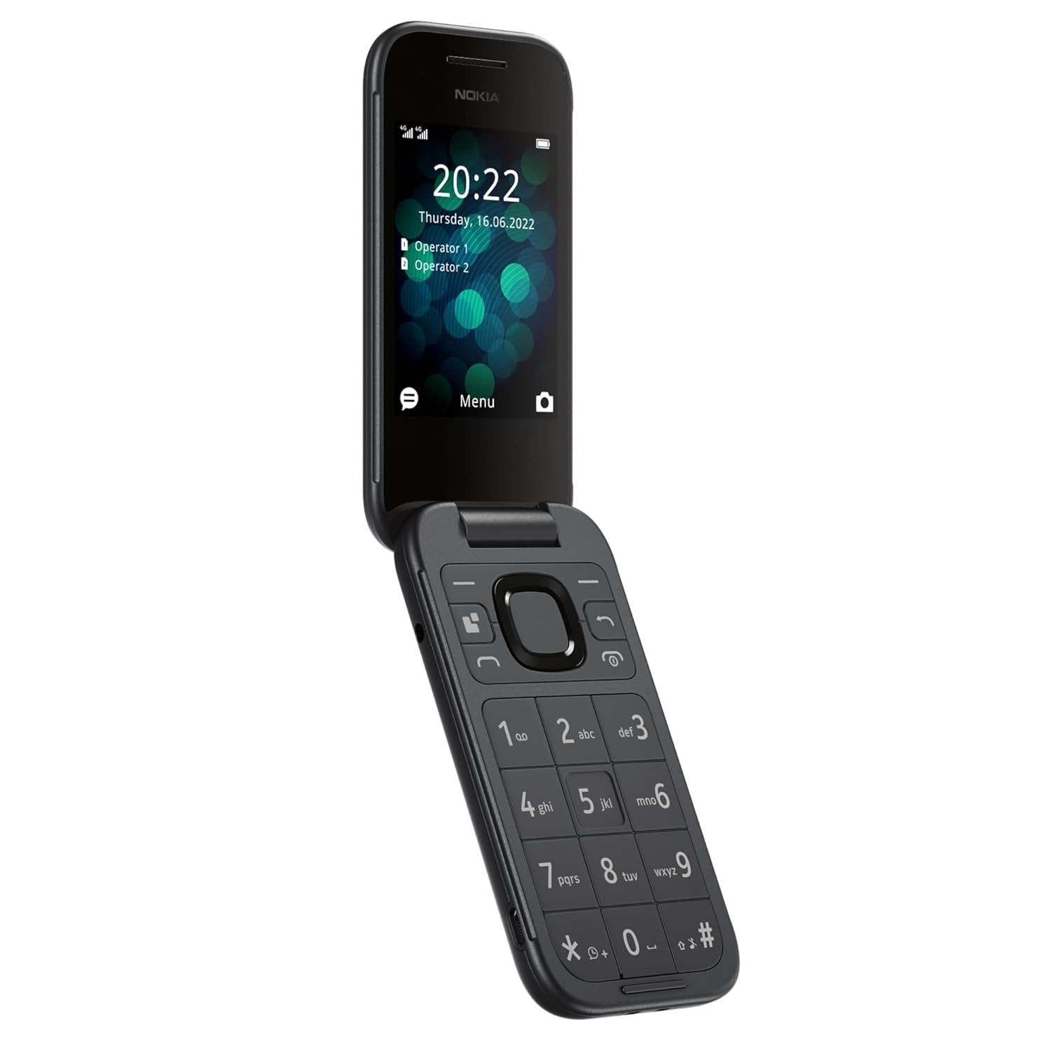 Nokia 2660 Flip 4G Volte keypad Phone with Dual SIM, Dual Screen | Fast Shipping