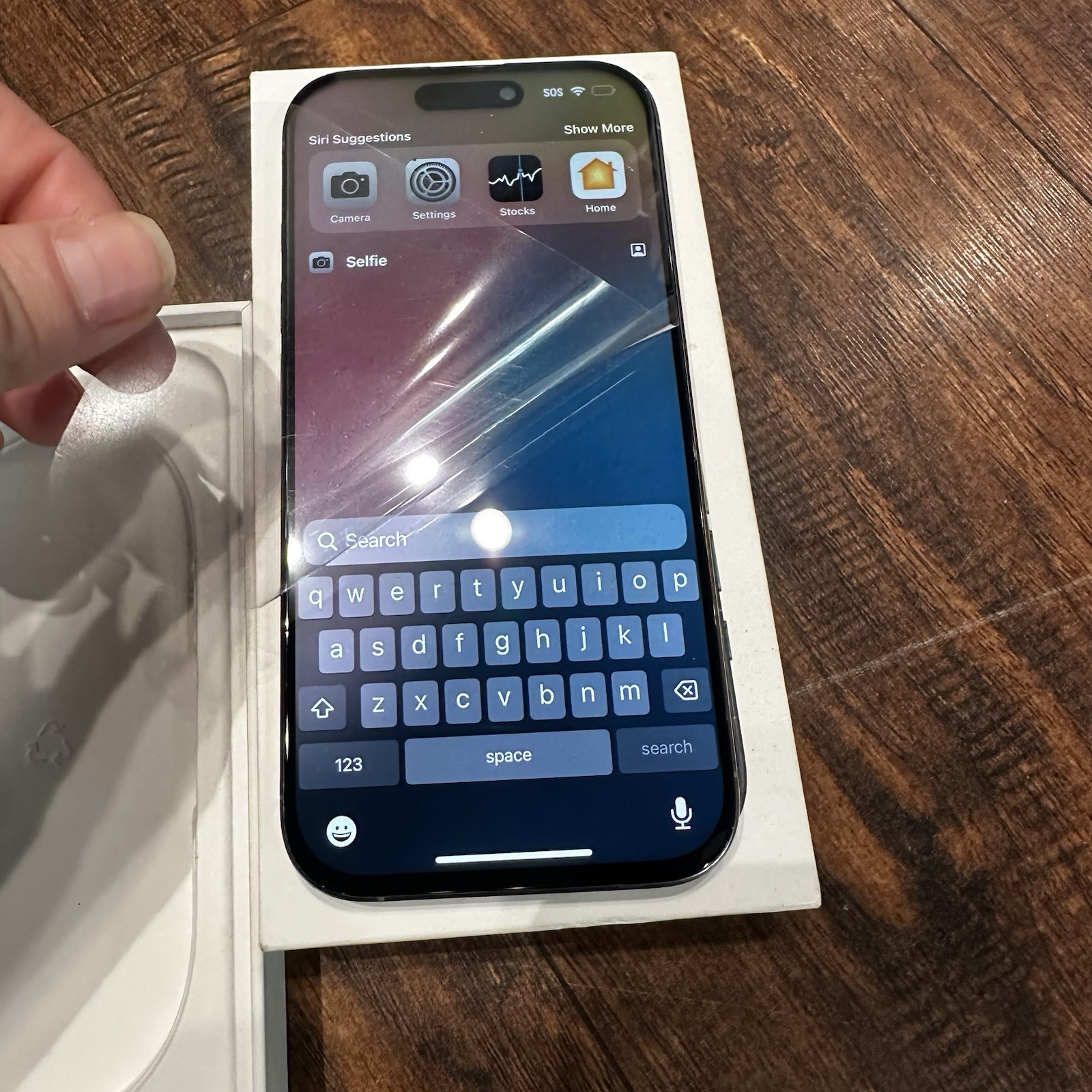 Apple iPhone 16 Pro 256GB Unlocked Natural Titanium – 95% Battery Box Included