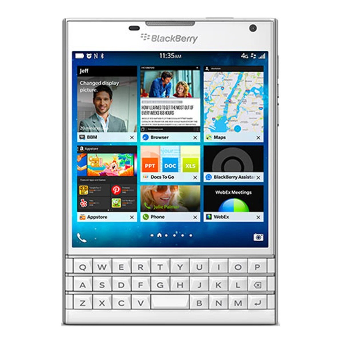 Blackberry Passport Q30 Original Unlocked BlackBerryOS 4.5” 32GB 13.0MP Phones