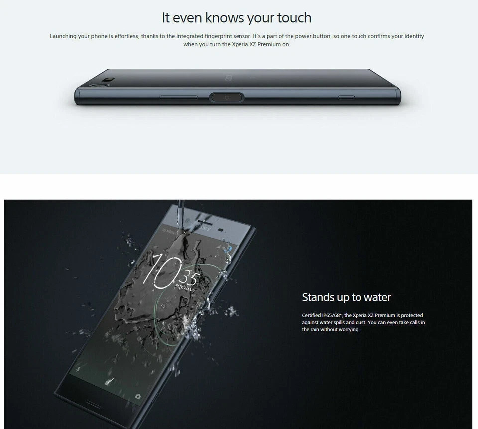 Sony Xperia XZ Premium G8141 G8142 64GB 4G Unlocked Global Smartphone
