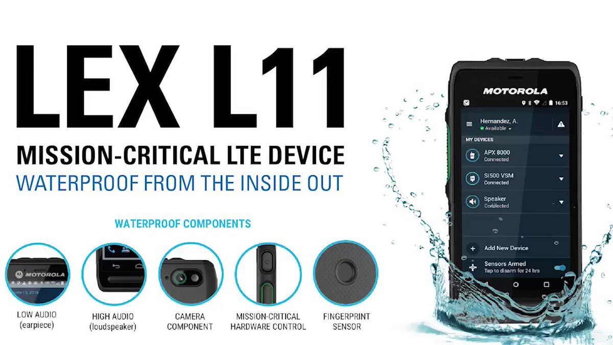 Motorola LEX L11n Mission Critical Handheld Device Phone AT&T Unlocked Open Box