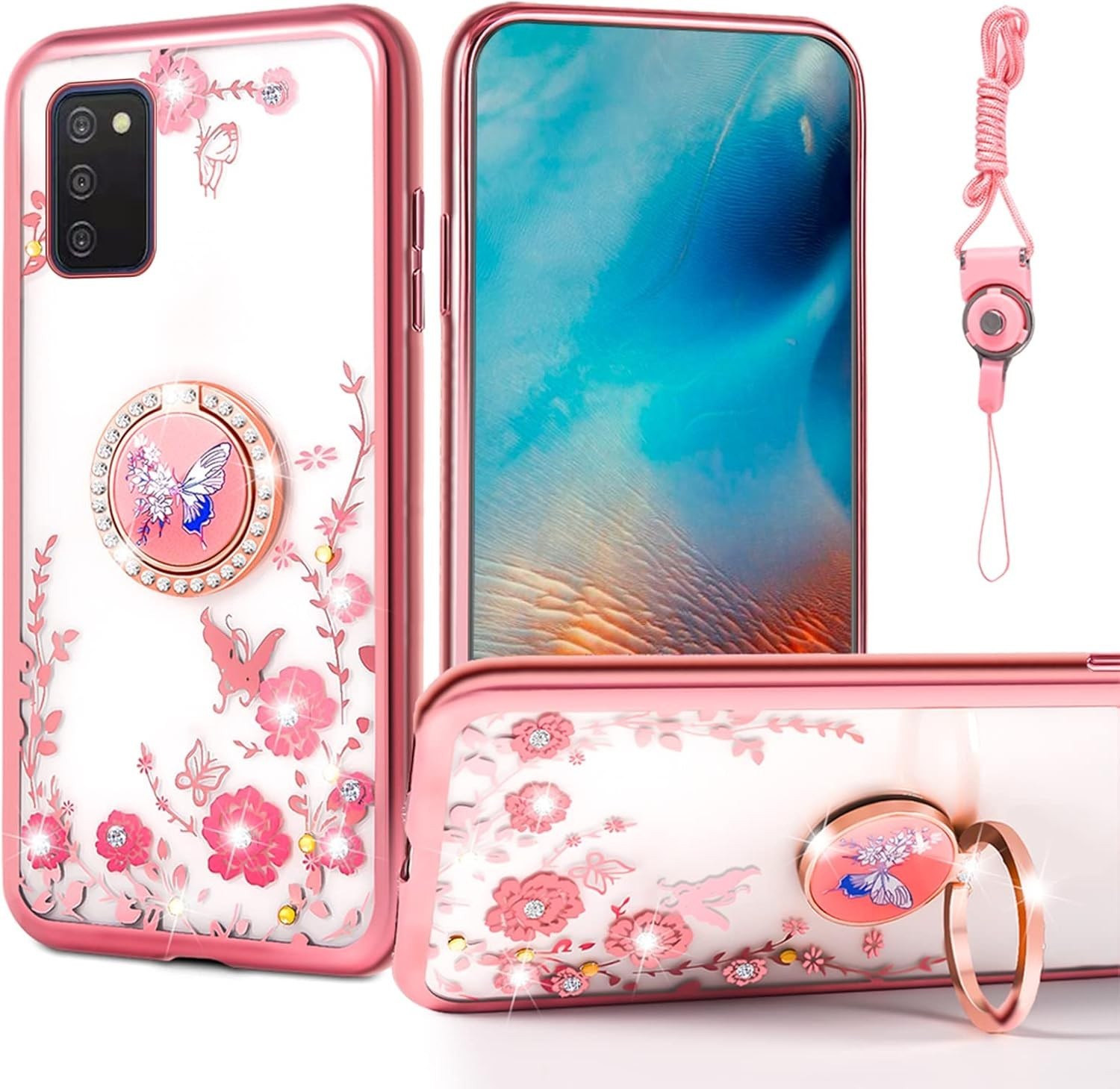 Samsung Galaxy A03s Phone Case (6.5-inch) Soft Silicone Shockproof Cov