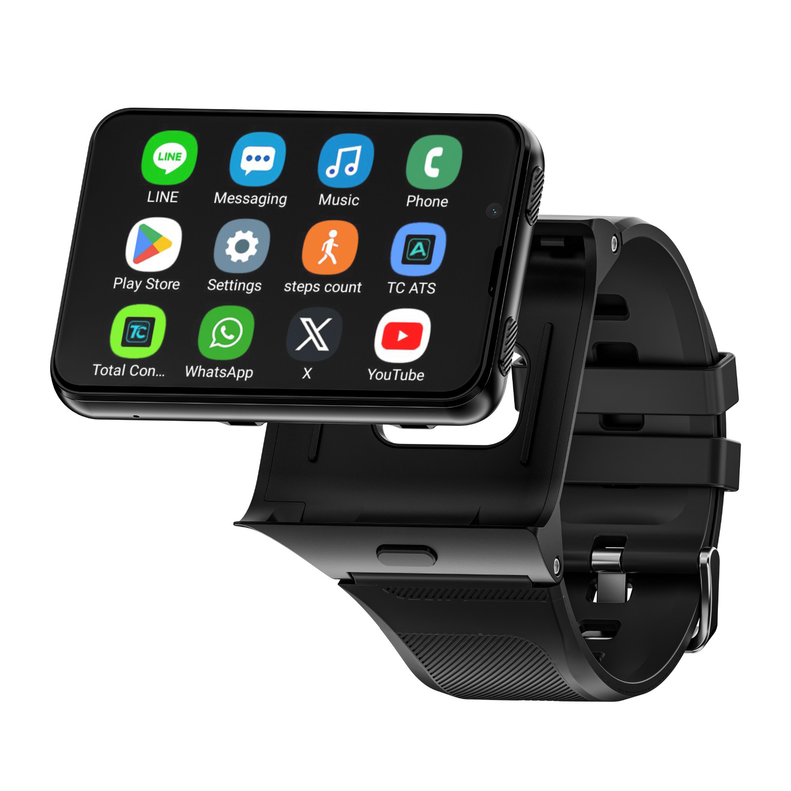 Smartwatch With Large 2.88 in Screen, 64GB Storage, Detachable Strap Smart Watch
