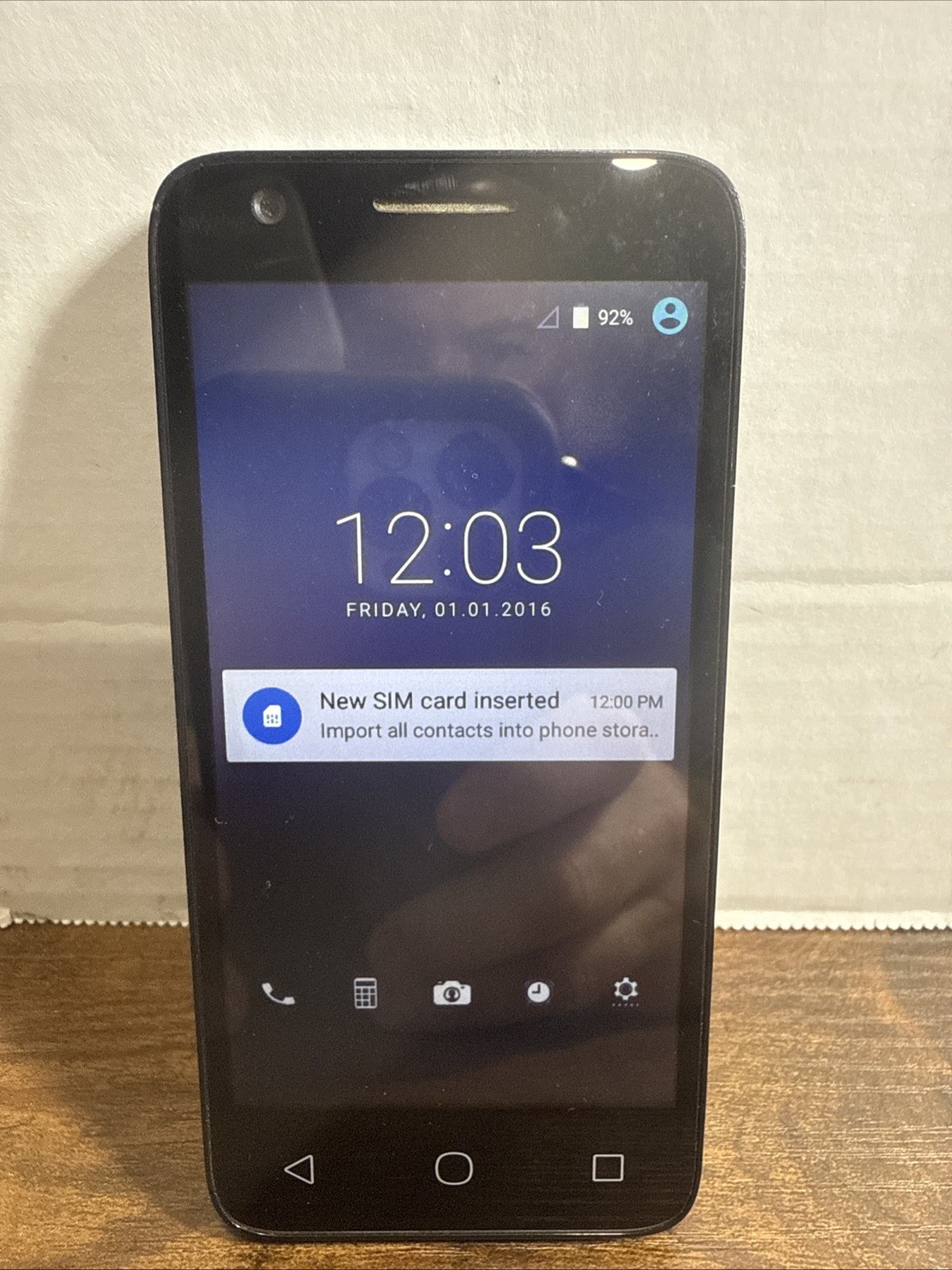 Alcatel Streak 4060O Android Phone Cricket 4G LTE GSM 5MP HD Camera 4.5″ Locked