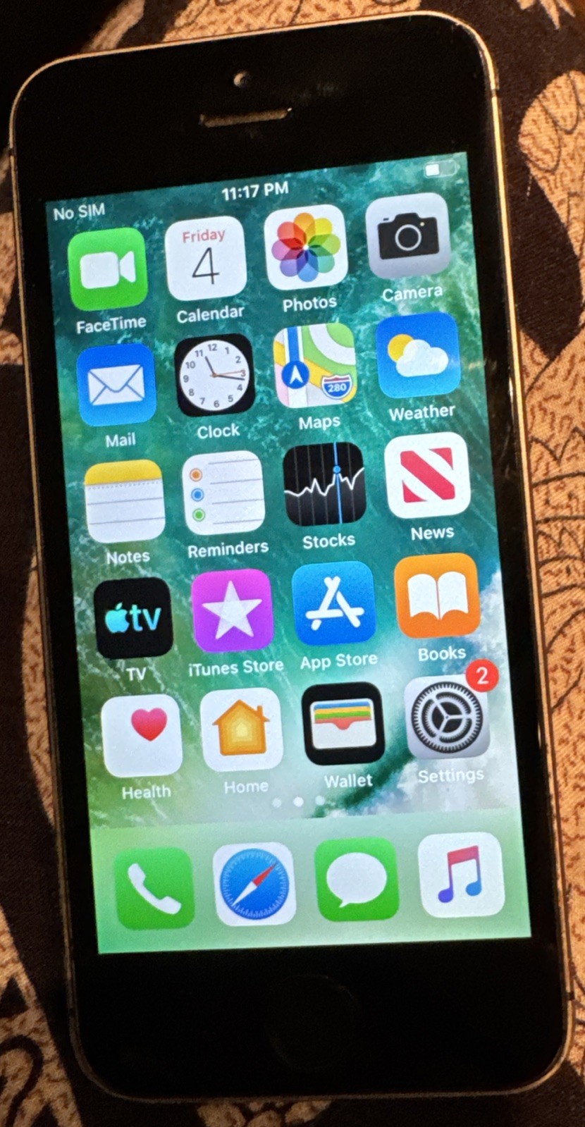 Apple iPhone 5s 16 GB Black (Unknown) A1533 Good Used 12.4.5 IOS