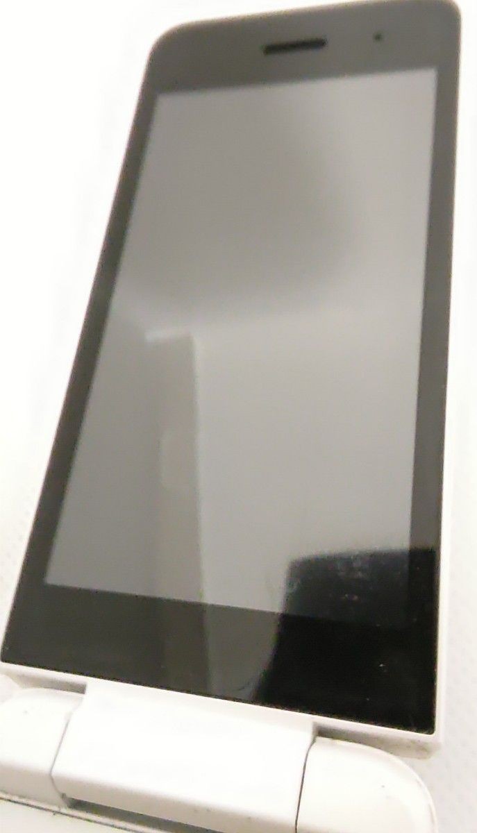 KYOCERA DIGNO Keitai KY-42C White Unlocked 4G Android Flip Phone Japan used