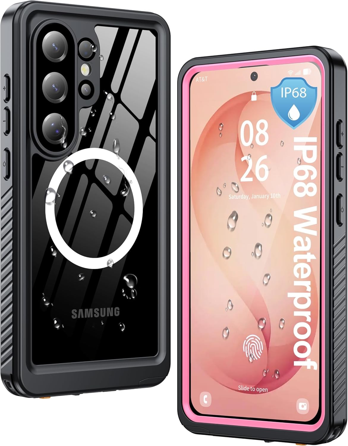 IP68 Waterproof Case for Samsung Galaxy S26 Ultra [2026] – Shockproof Full Body