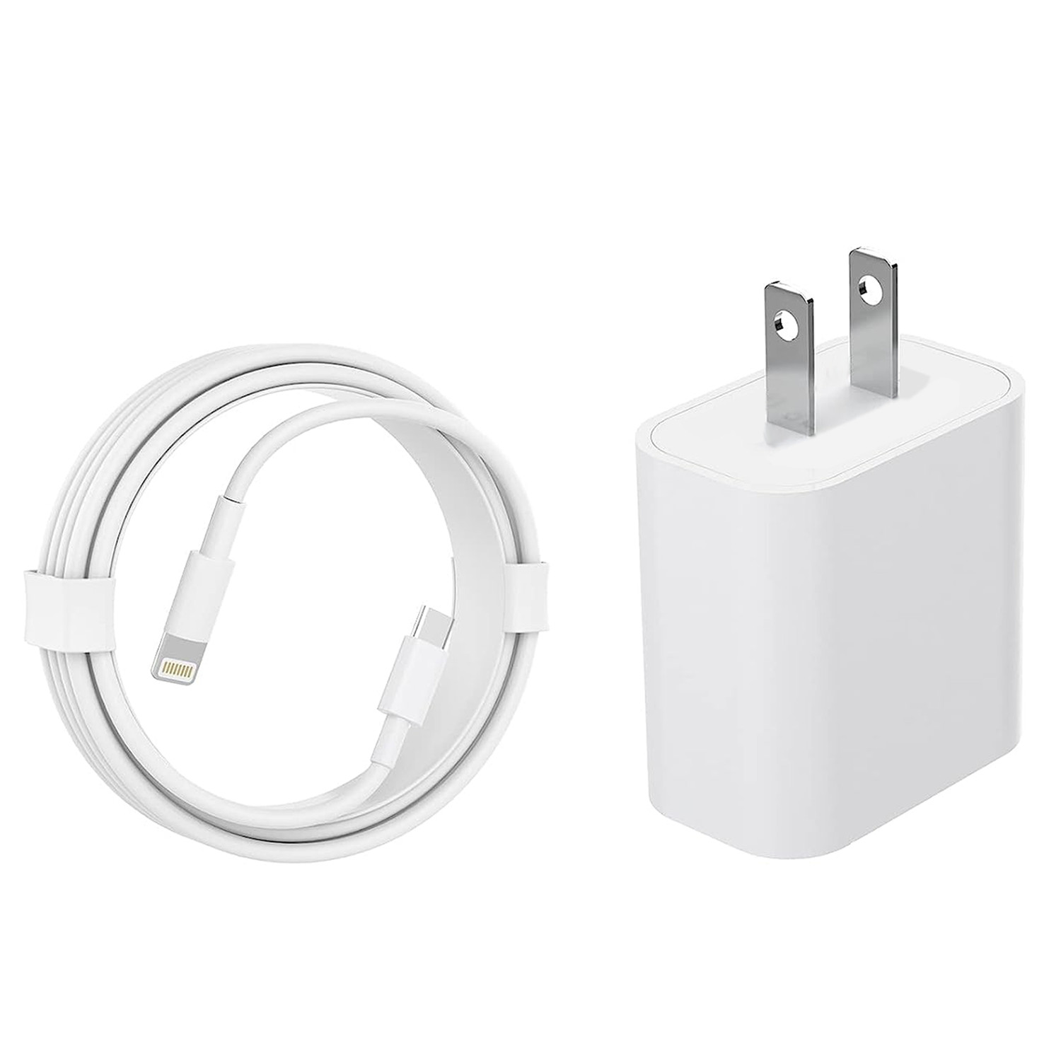 20W USB-C Fast Wall Charger PD Adapter +3ft Cable For iPhone 14/13/12/11 XR Pro