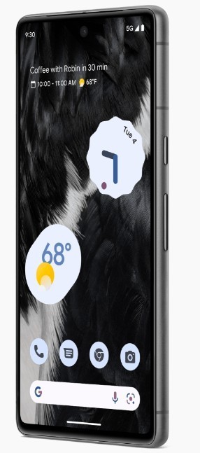 Google Pixel 7 128GB Obsidian (Unlocked) GA03923-US 5G Smartphone Excellent