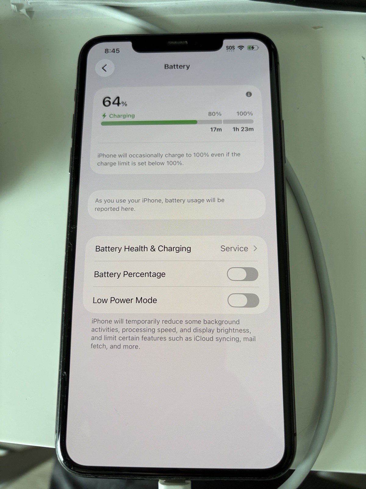 Apple iPhone 11 Pro Max 256GB Black Unlocked iOS A2161 (CDMA + GSM)