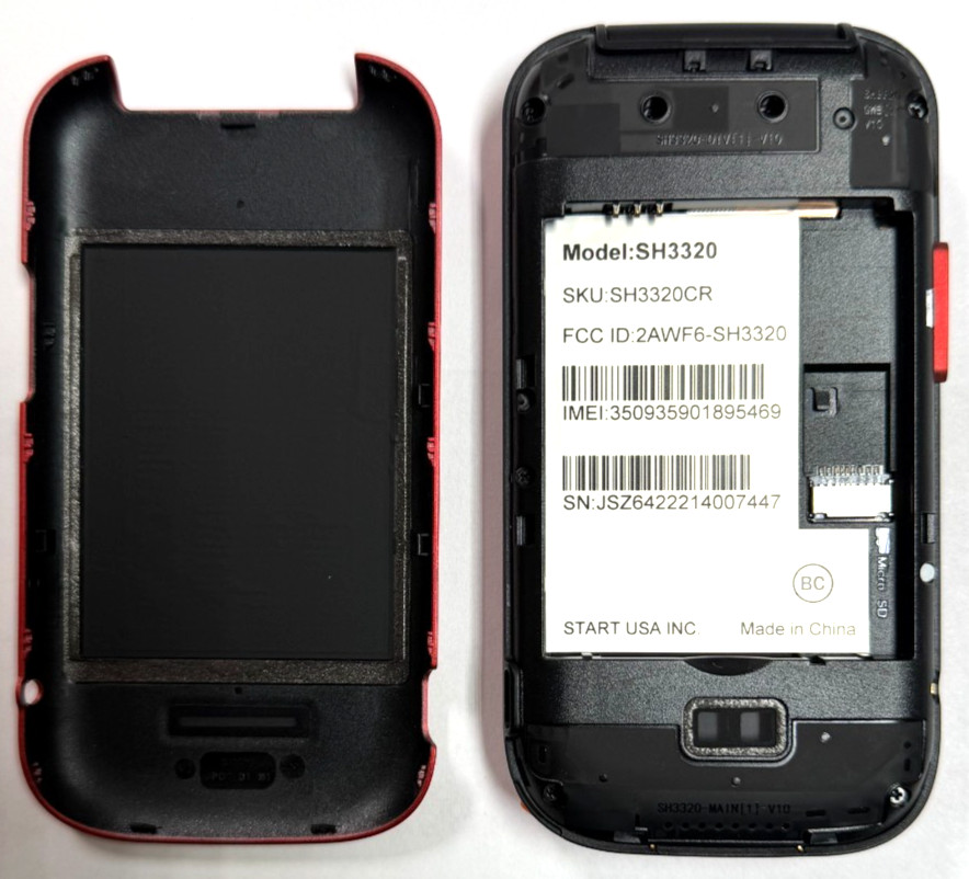 Consumer Cellular Iris Flip Phone 8GB 5.0MP 4G LTE [Hand Set Only] – Brand New!