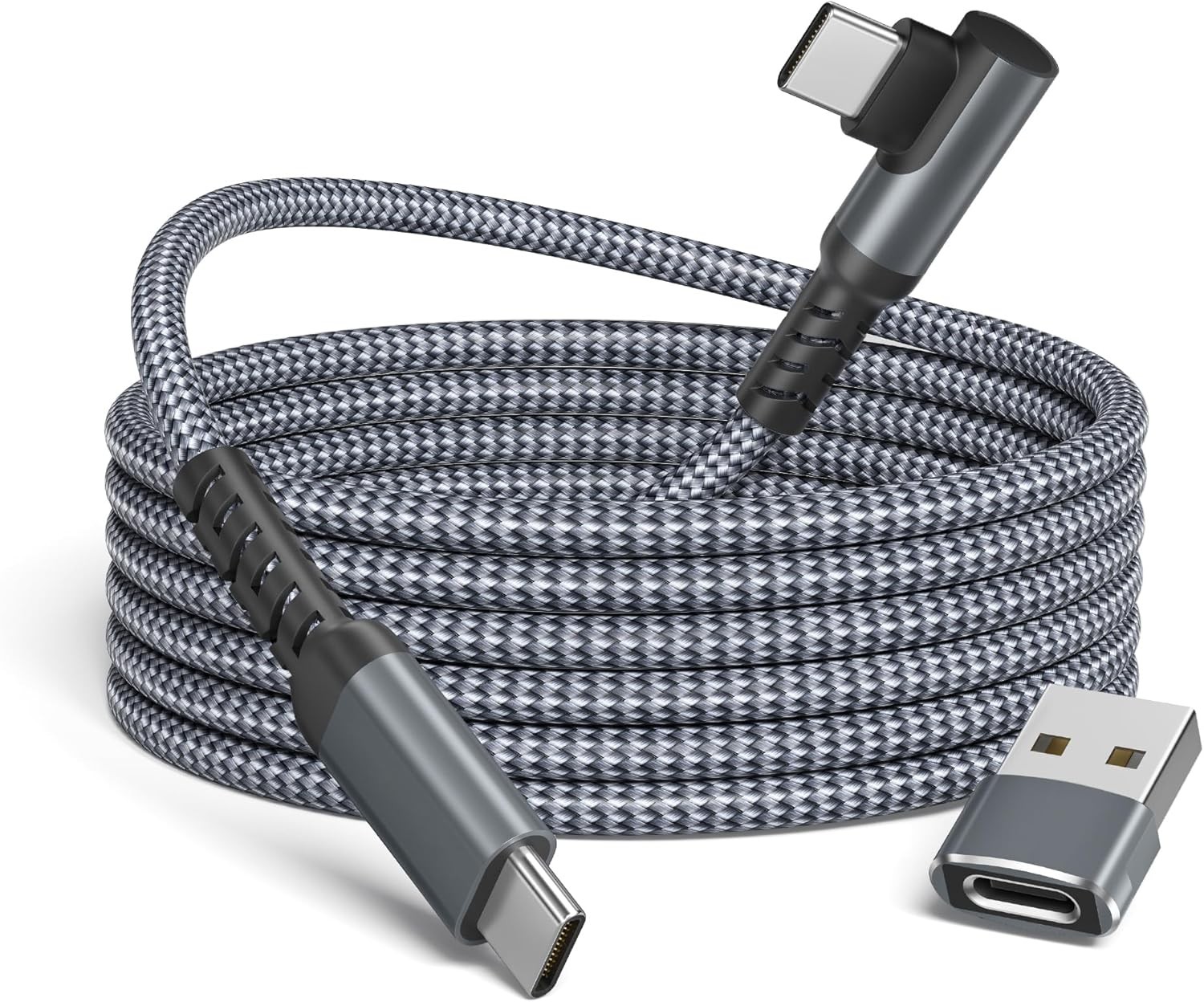 60W USB-C Fast Charger Adapter for iPhone 17, 15 Plus, 10FT Cable