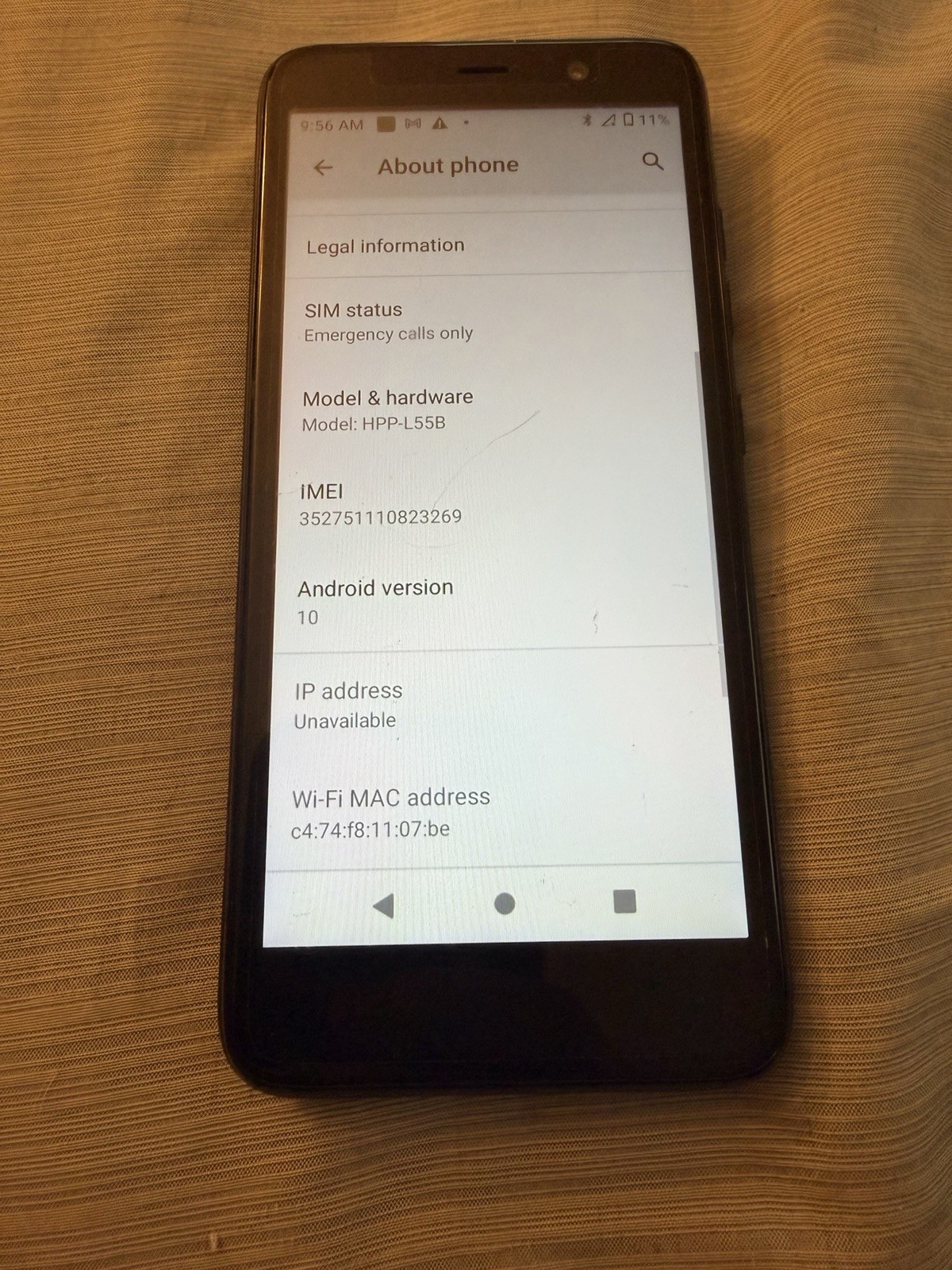 Unknown Carrier Hot Pepper Serrano 3 4G LTE Android Smart Camera Cell Phone