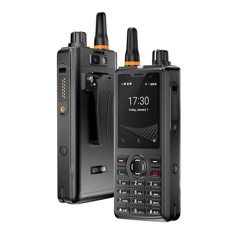 4G LTE Android Rugged Phone Keyboard Waterproof Wireless Microphone UNIWA F41