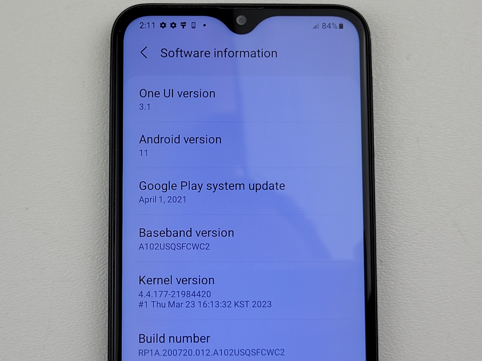Samsung Galaxy A10e (SM-A102U) 32GB (AT&T) – SMALL ISSUE – Clean IMEI – H3921