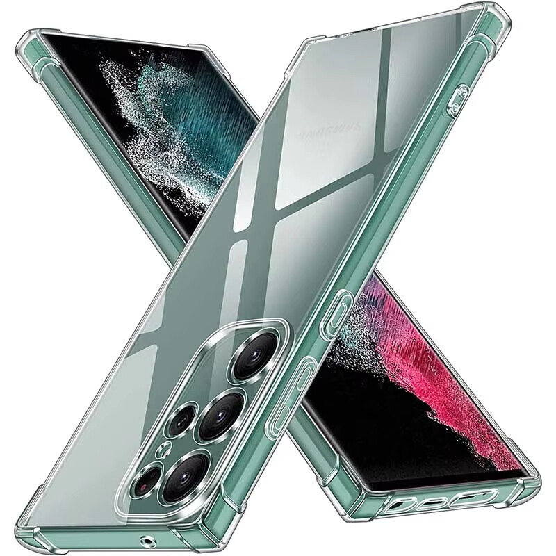 Clear Shockproof Phone Case Cover For Samsung Note S24 S23 S22+ S21 Ultra lot