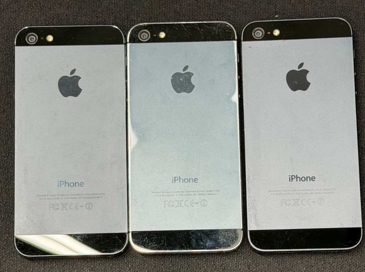 Apple iPhone 5 -A1429-16GB-LOT OF 3- PARTS ONLY