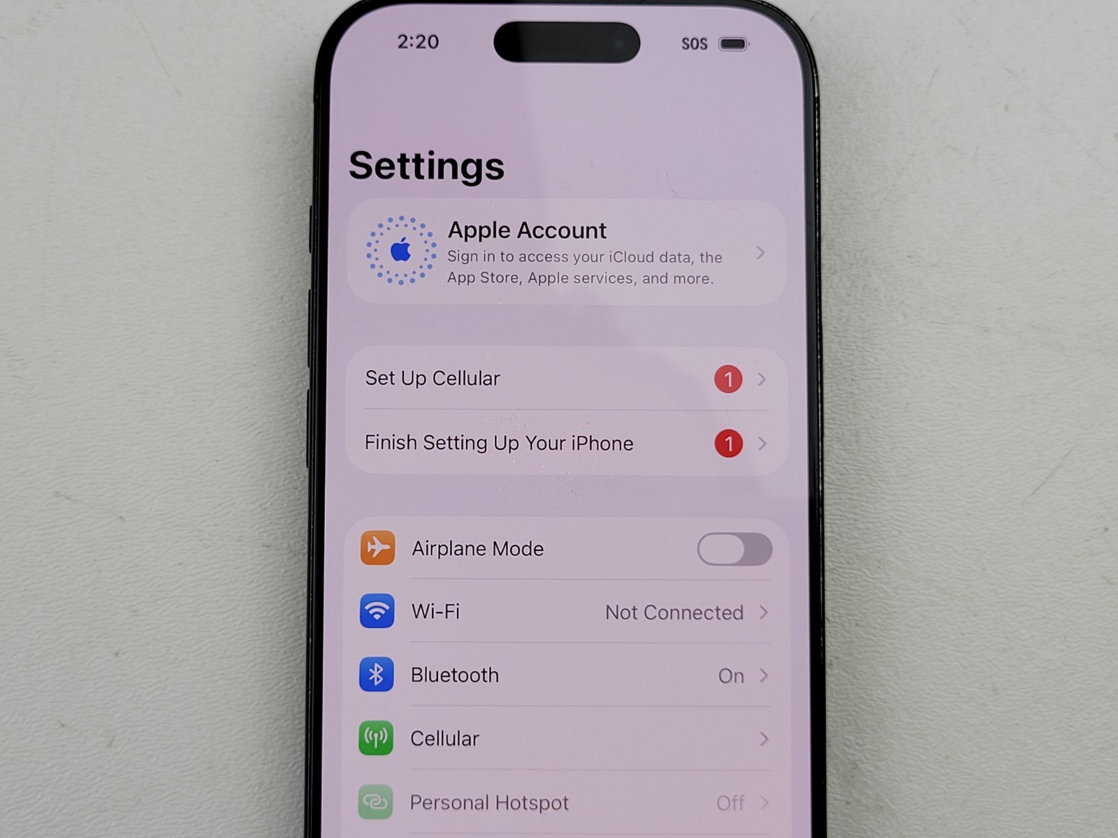 Apple iPhone 16 Pro (A3083) 128GB (Spectrum) – POOR CONDITION – Clean IMEI