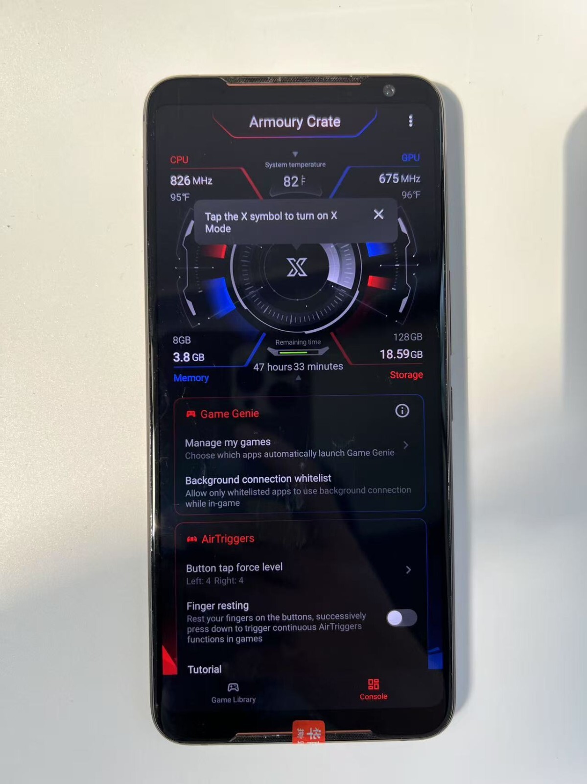 Good Asus ROG Phone II ZS660K- 128 GB – color random Unlocked 4G Game phone