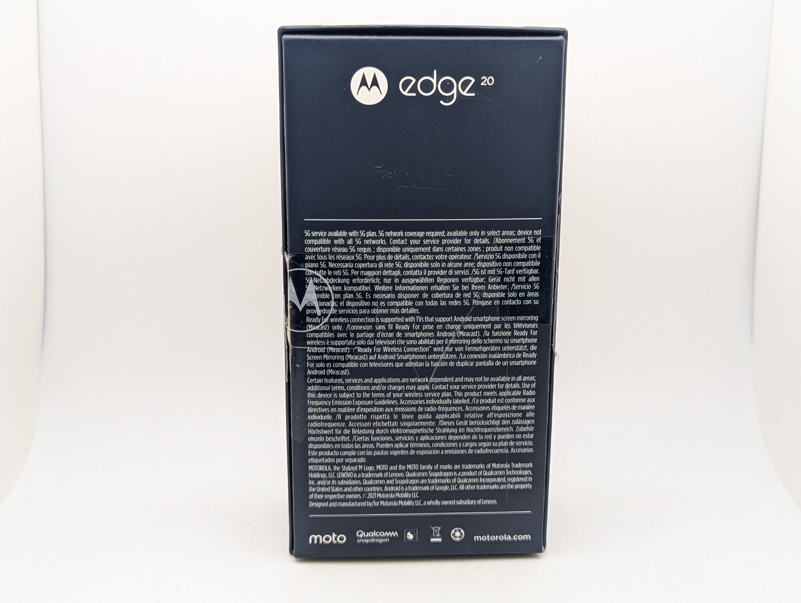 Motorola Moto Edge 20 XT2143-1 8+128GB | Frosted Grey | GSM UNLOCKED